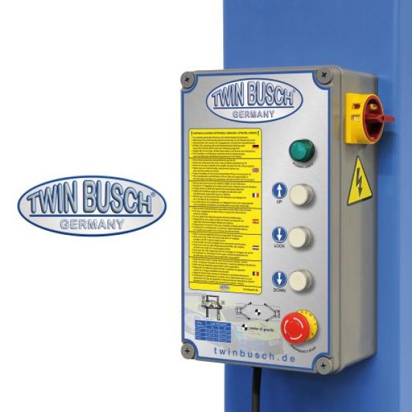 Twin Busch 2-Säulen-Hebebühne 4.2t – Basic-Line – automatische Entriegelung TW242E